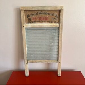 Vintage National Washboard Co. No. 860 Glass King from 1920’s priced to sell